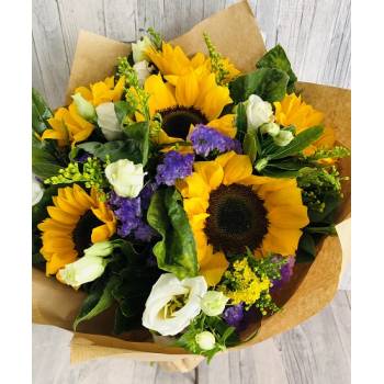 Bouquet with Sunflowers