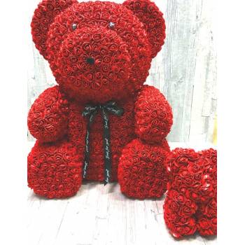 Αρκουδάκι κόκκινο πολύ μεγάλο XXL